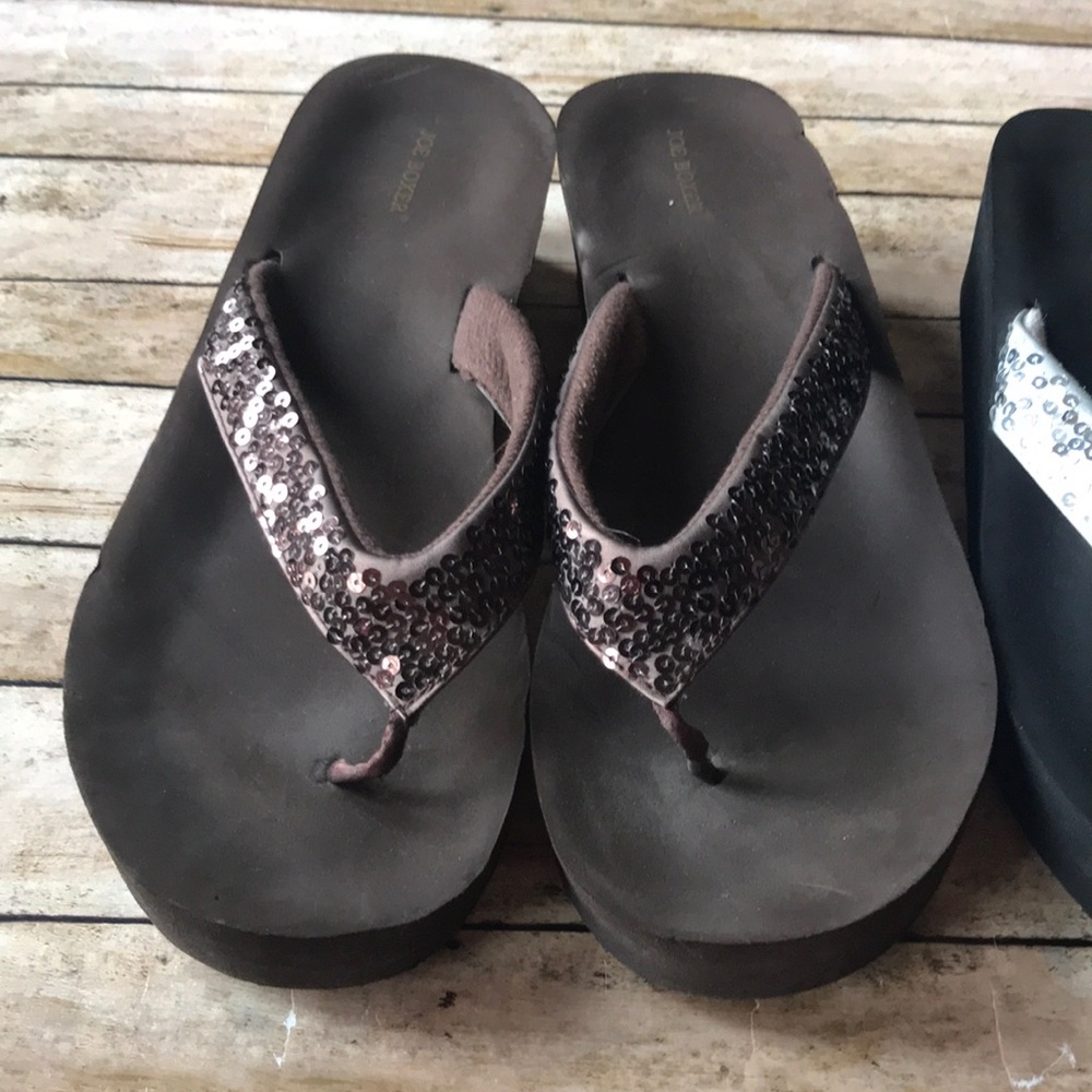 Sequin Wedges